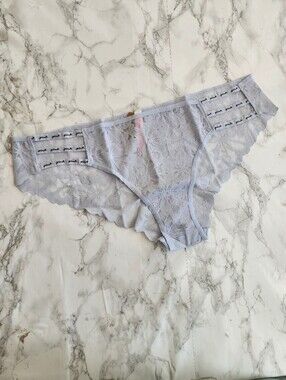 Victoria's Secret PINK Logo Strappy Cheekster Panties XXL NWT